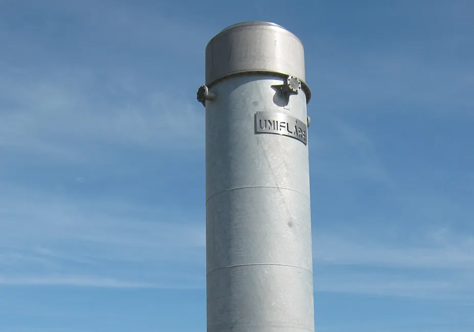 Flare stacks