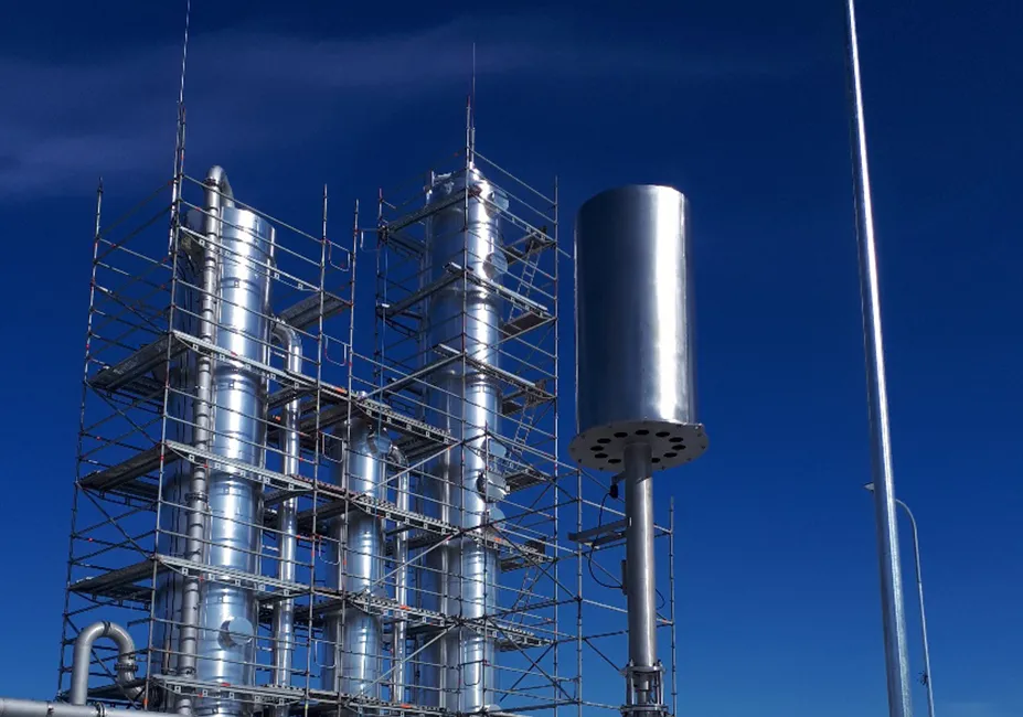 Flare stacks